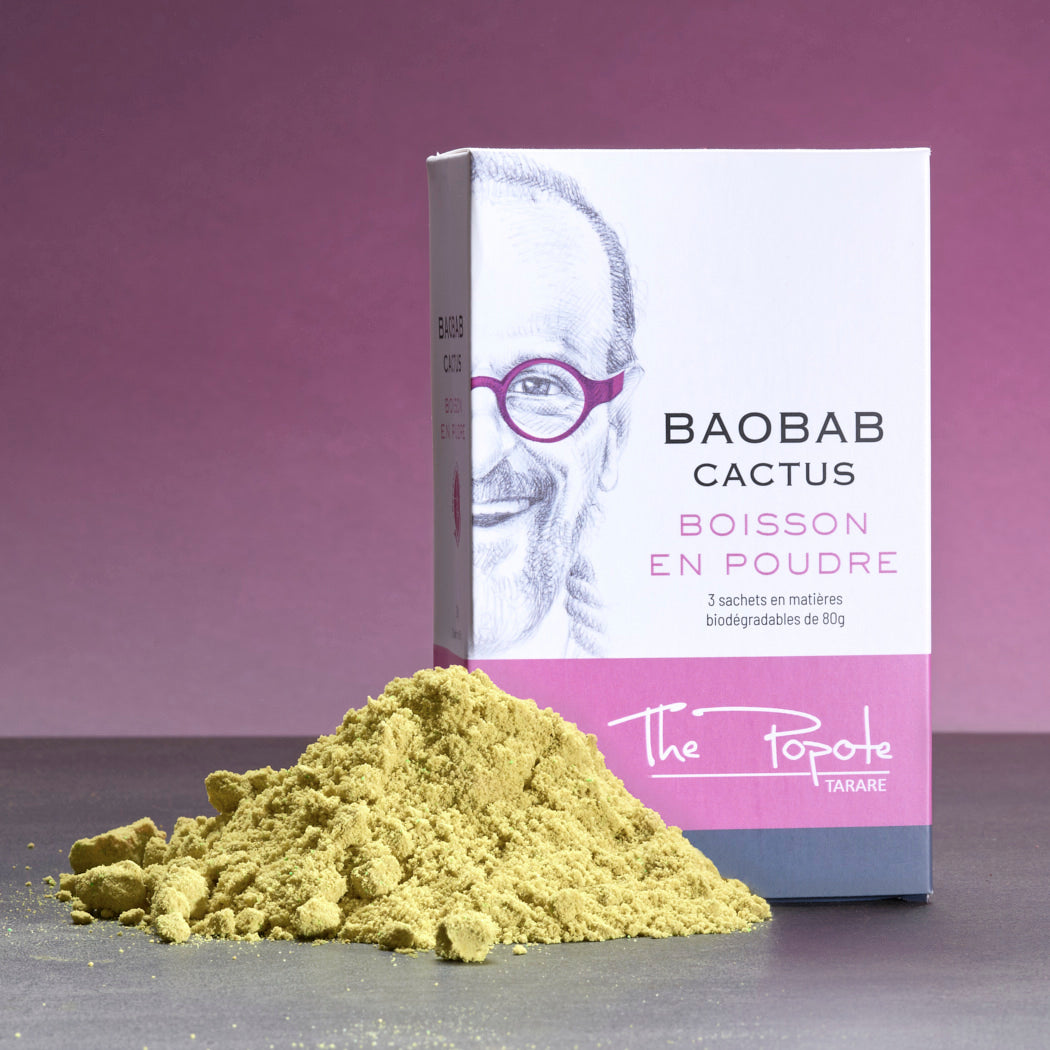 "Baobab and Cactus" Powdered Drink (Bouye juice), 240-gram box