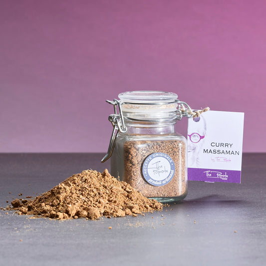 Épice Artisanale Curry Massaman, en pot et au détail