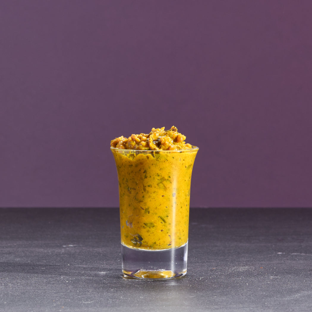 Traditional Artisanal Grain and Herb Mustard, jarred