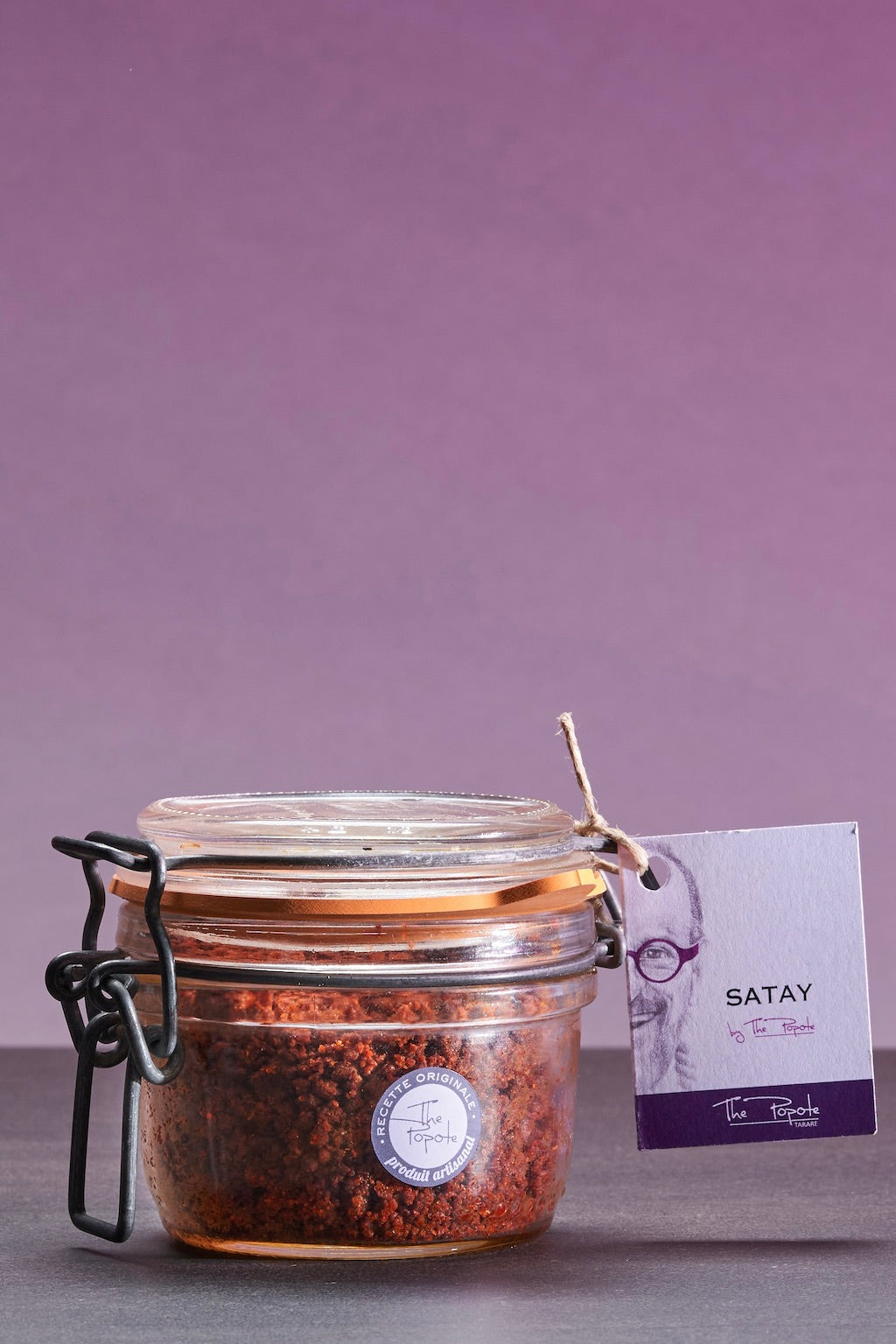 Artisanal Spice Shrimp Satay Paste, in jars and retail