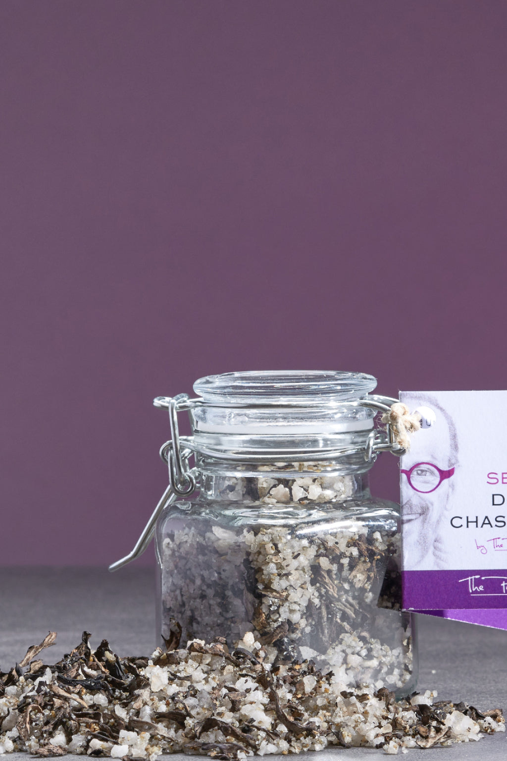 Artisan Truffle Flavored Table Salt, in jars and retail