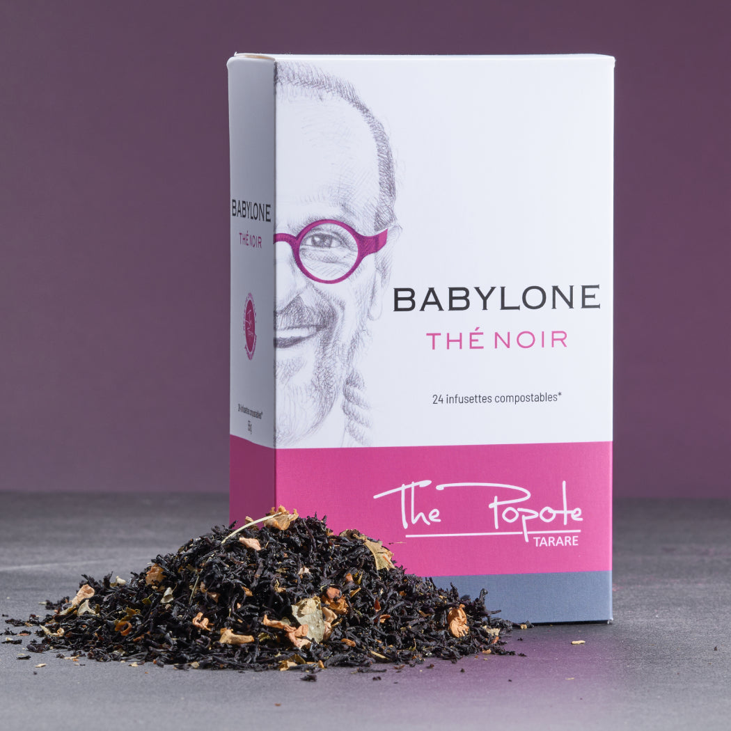 Thé noir "Babylone", en boite