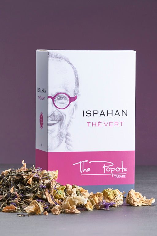 Thé Vert " Ispahan", en boite