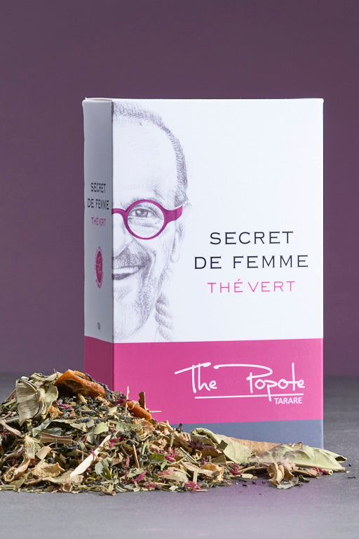 Thé Vert " Secret de Femme", en boite