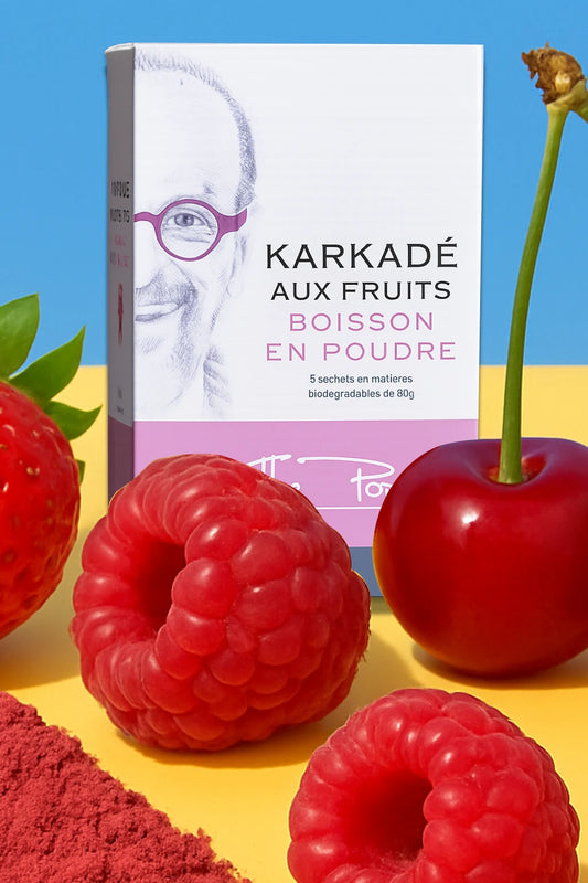 Boisson en Poudre à "l'Hibiscus et Fruits"