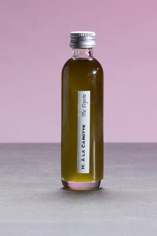 Huile Bio d'Olive Culinaire Aromatisée au Basilic, en bouteille