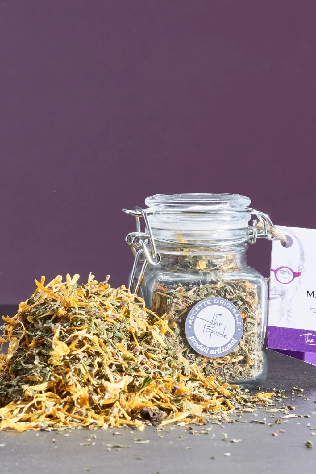 Artisanal Spice with Aromatic Herbs, in jar and retail