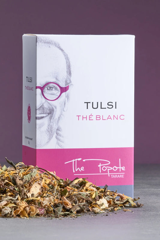 Thé Blanc «Tulsi», en boîte 