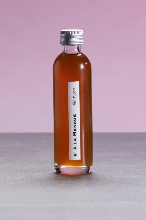 Vinaigre de Riz Bio Culinaire Parfumé à la Pulpe de Mangue, en bouteille