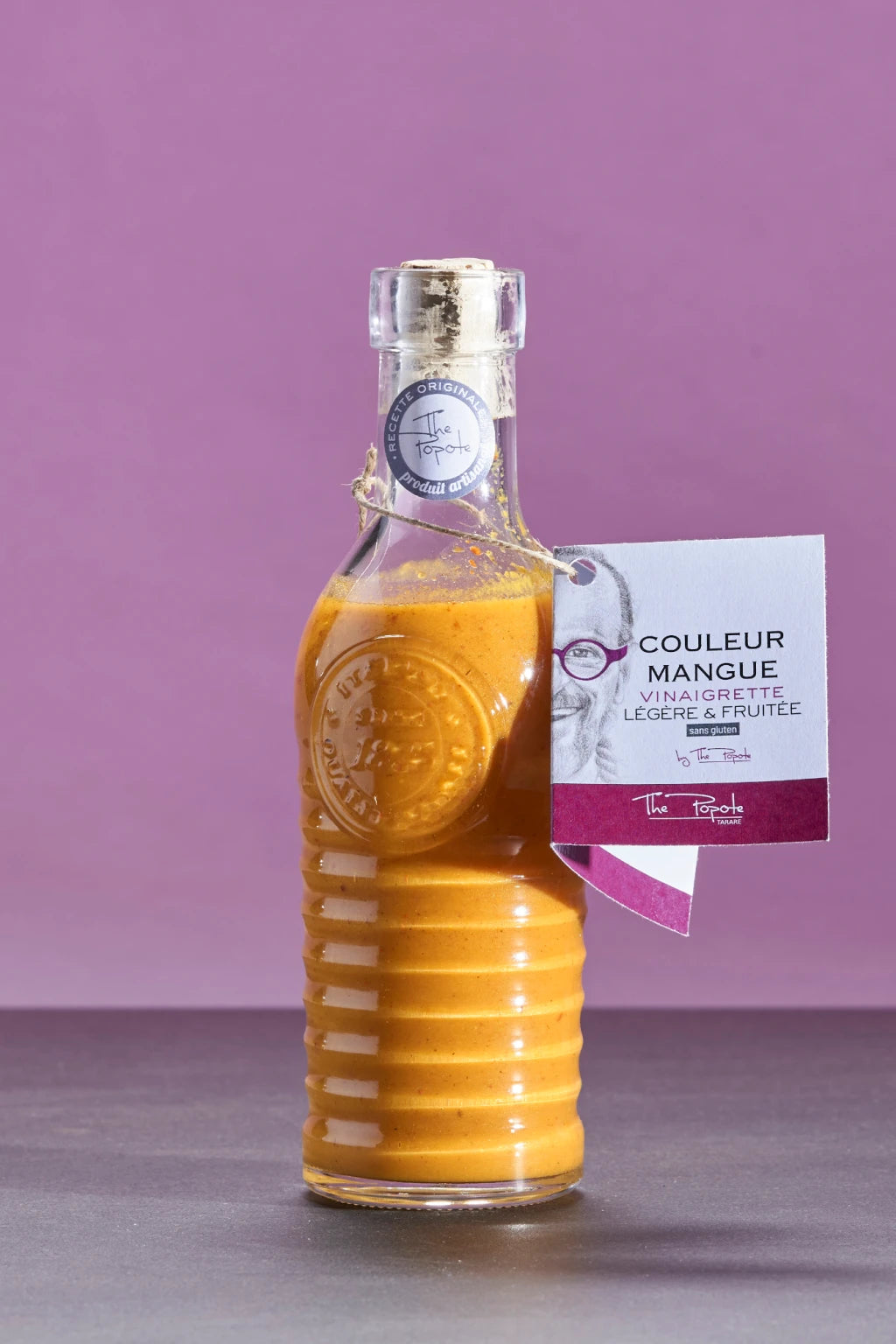 Vinaigrette Allégée Artisanale à la Mangue, en bouteille de 25 cl