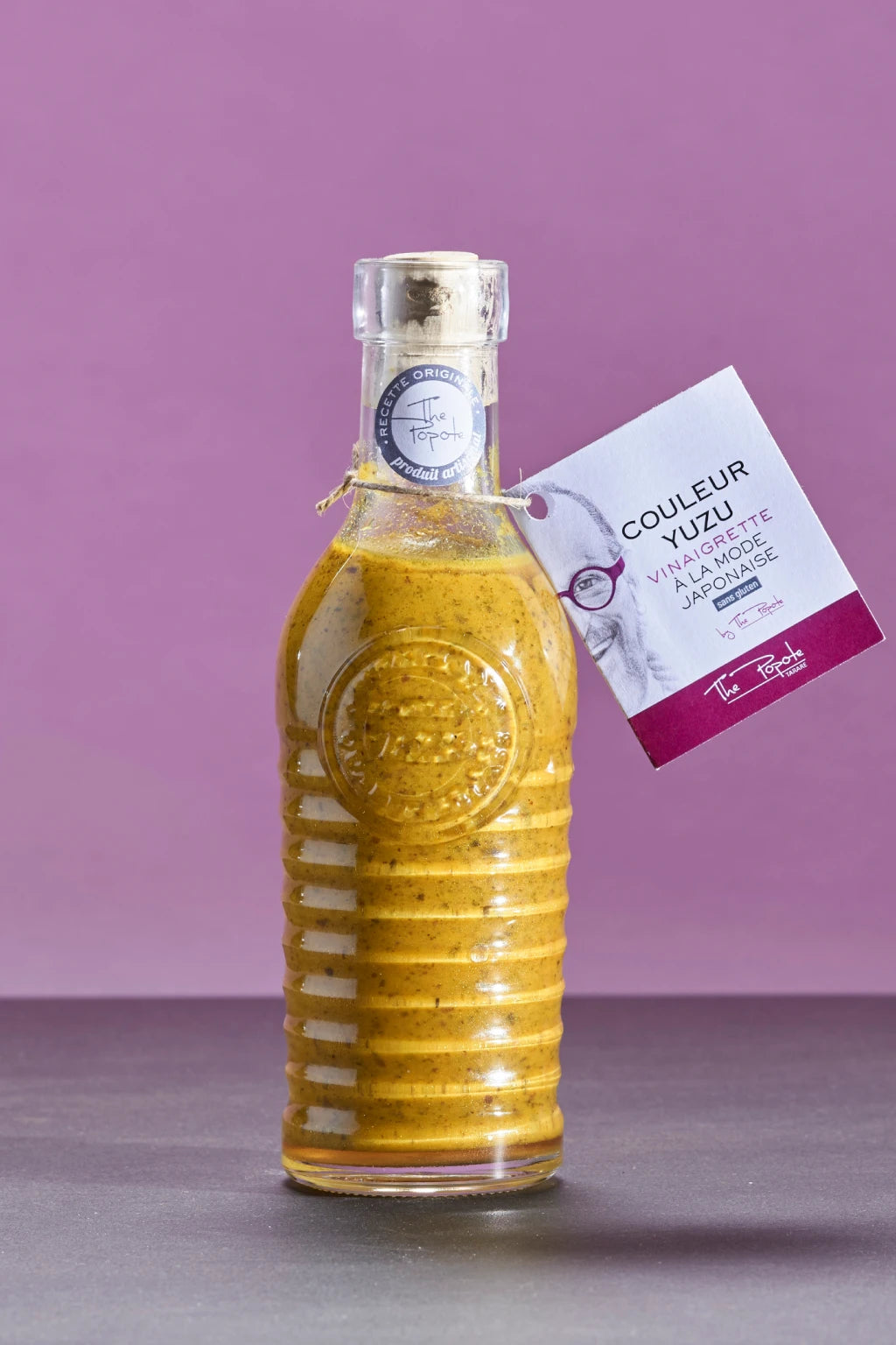 Sauce Vinaigrette Allégée Artisanale au Yuzu, en bouteille de 25 cl