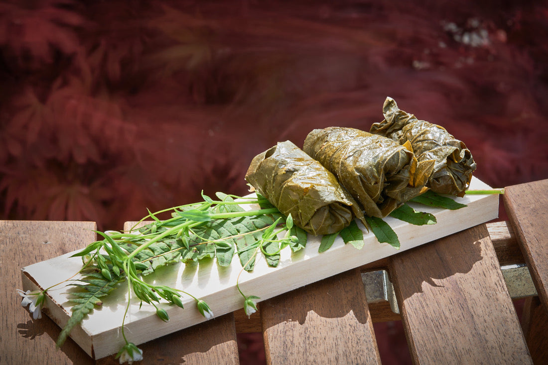 Feuilles de vigne à la beaujolaise