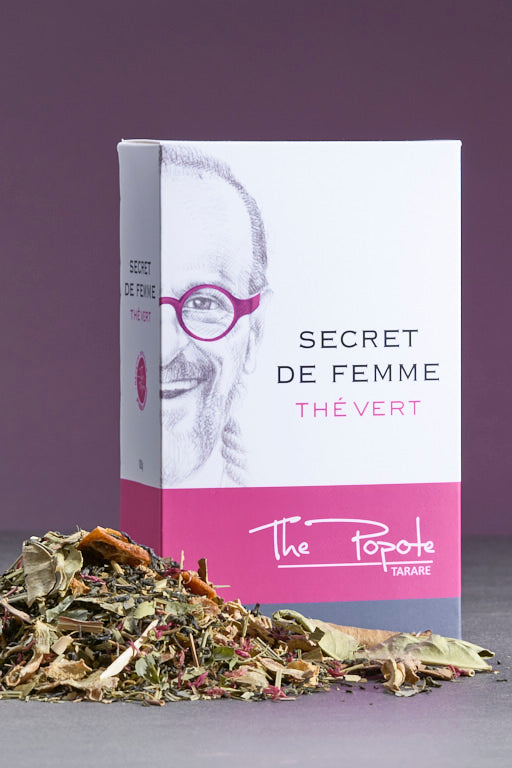 Green Tea "Secret de femme", in box