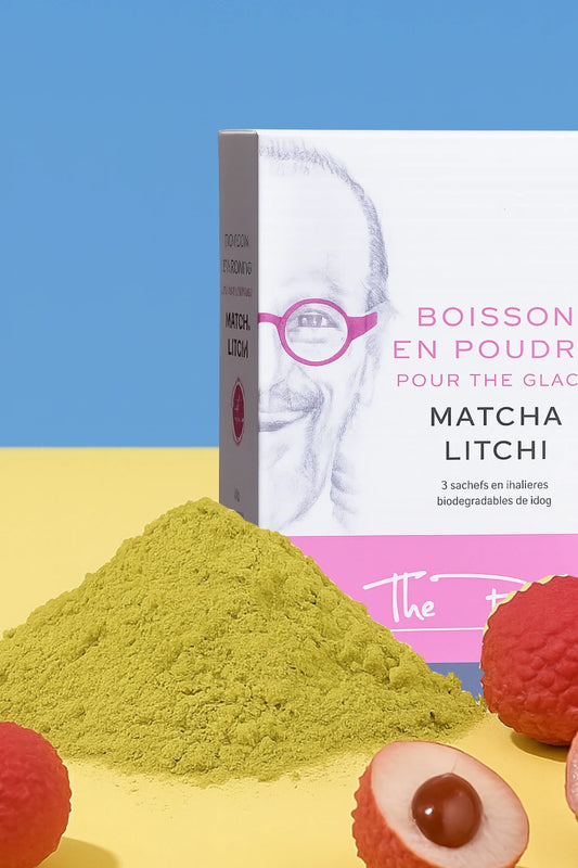 "Matcha Tea and Lychee" Powdered Drink, 300-gram box